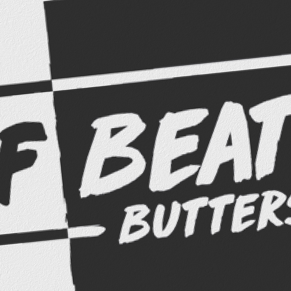 offbeat butters logo design