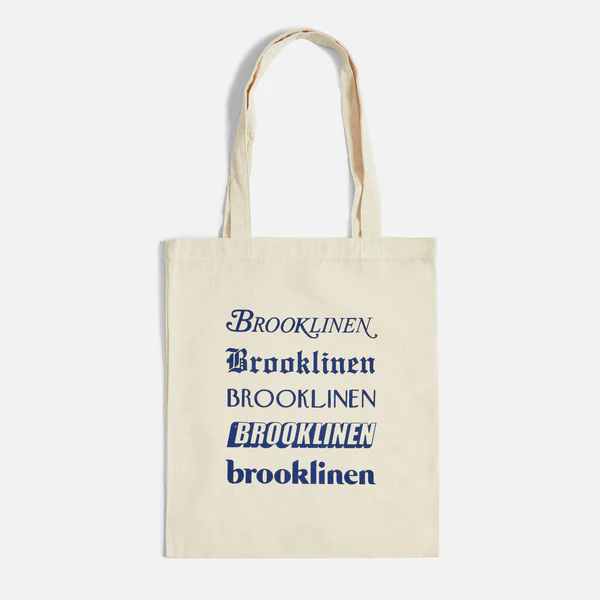 Brooklinen canvas bag