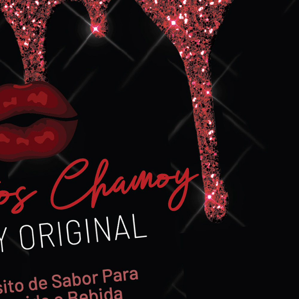 spicy original chamoy food packaging design for besitos chamoy